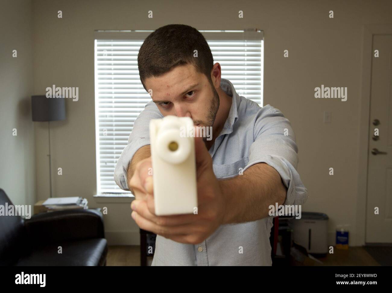 Cody Wilson shows the first completely 3D-printed handgun, The ...