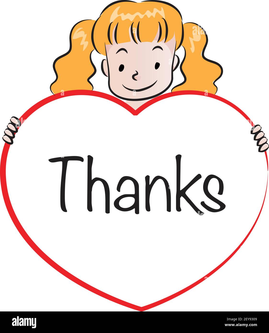 People say thank you Stock Vector Images - Alamy, image size:1123x1390