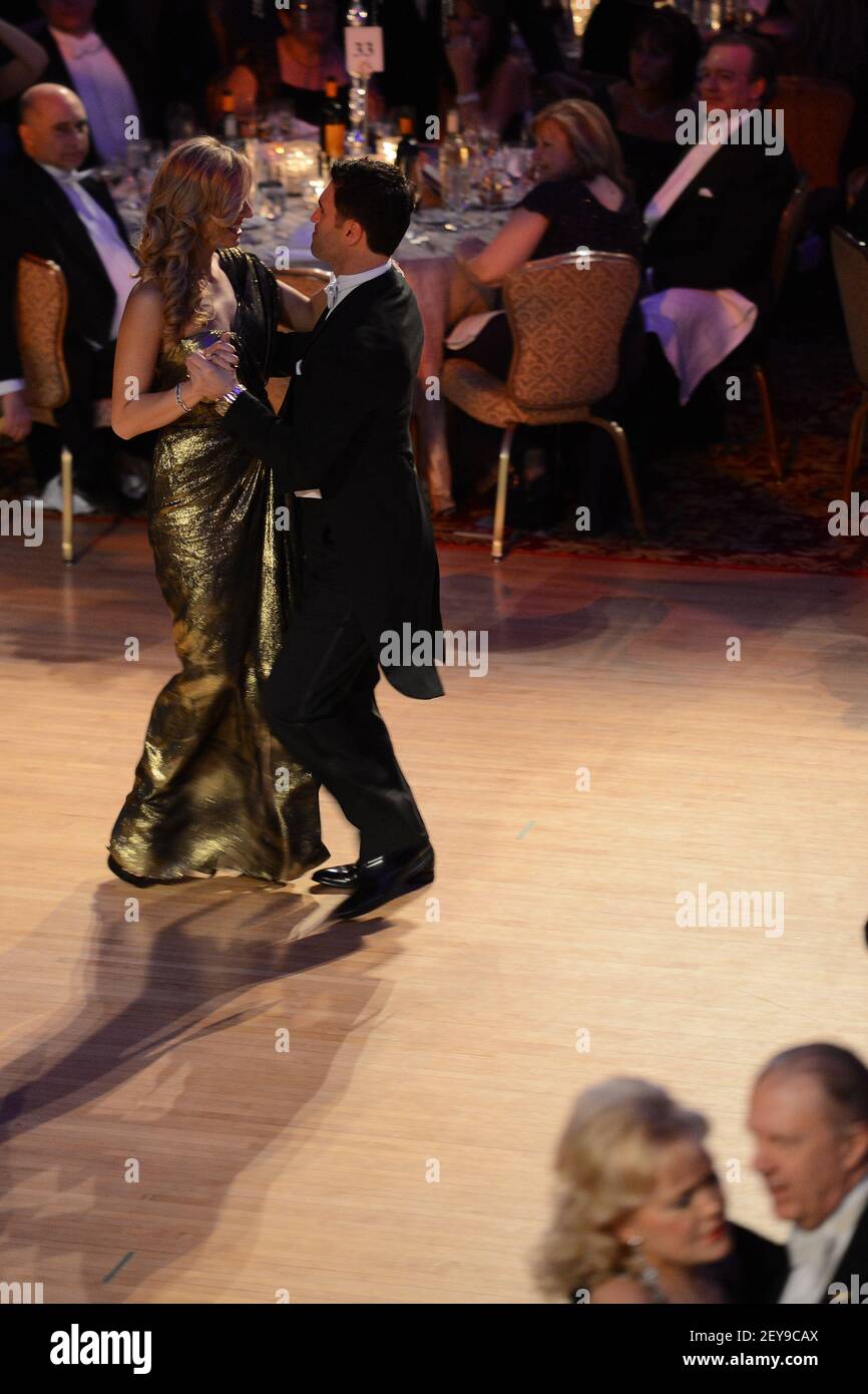 01 FEBRUARY 2013 New York Tony Dovolani and wife Lina Dovolani