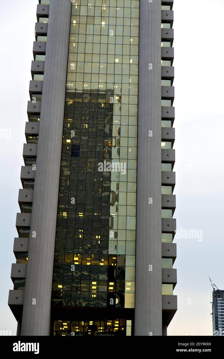 Thailand bangkok office district palaces abstract terrace sky Stock ...