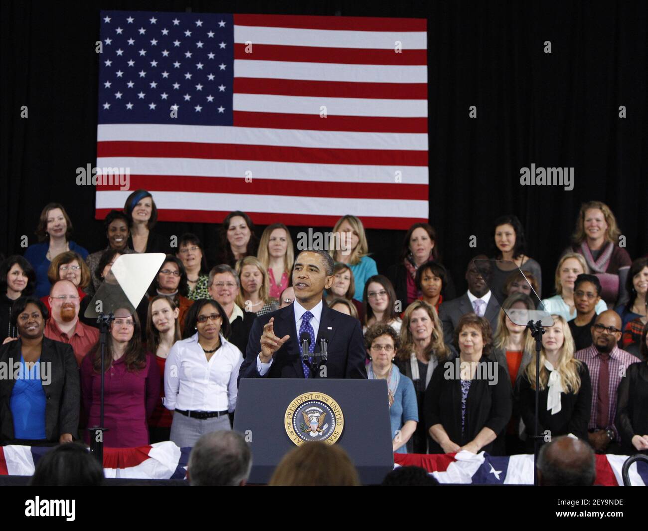 14 February 2013 Decatur, GA President Obama visits the City of