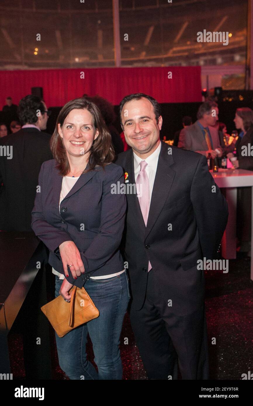 Kelly Jane Rosenblatt, Alex Rosenblatt - 14 February 2013 - San Francisco,  CA - 2013 Hearts After Dark benefiting San Francisco General Hospital  Foundation held at AT&T Park, San Francisco, California. Photo