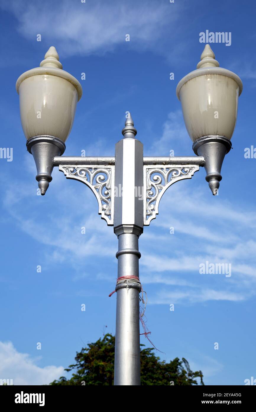 Bangkok thailand street lamp abstract Stock Photo - Alamy