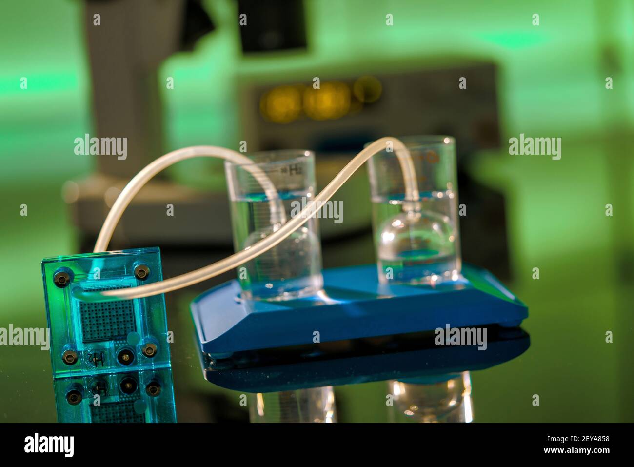 Hydrogen fuel cell Stock Photo Alamy