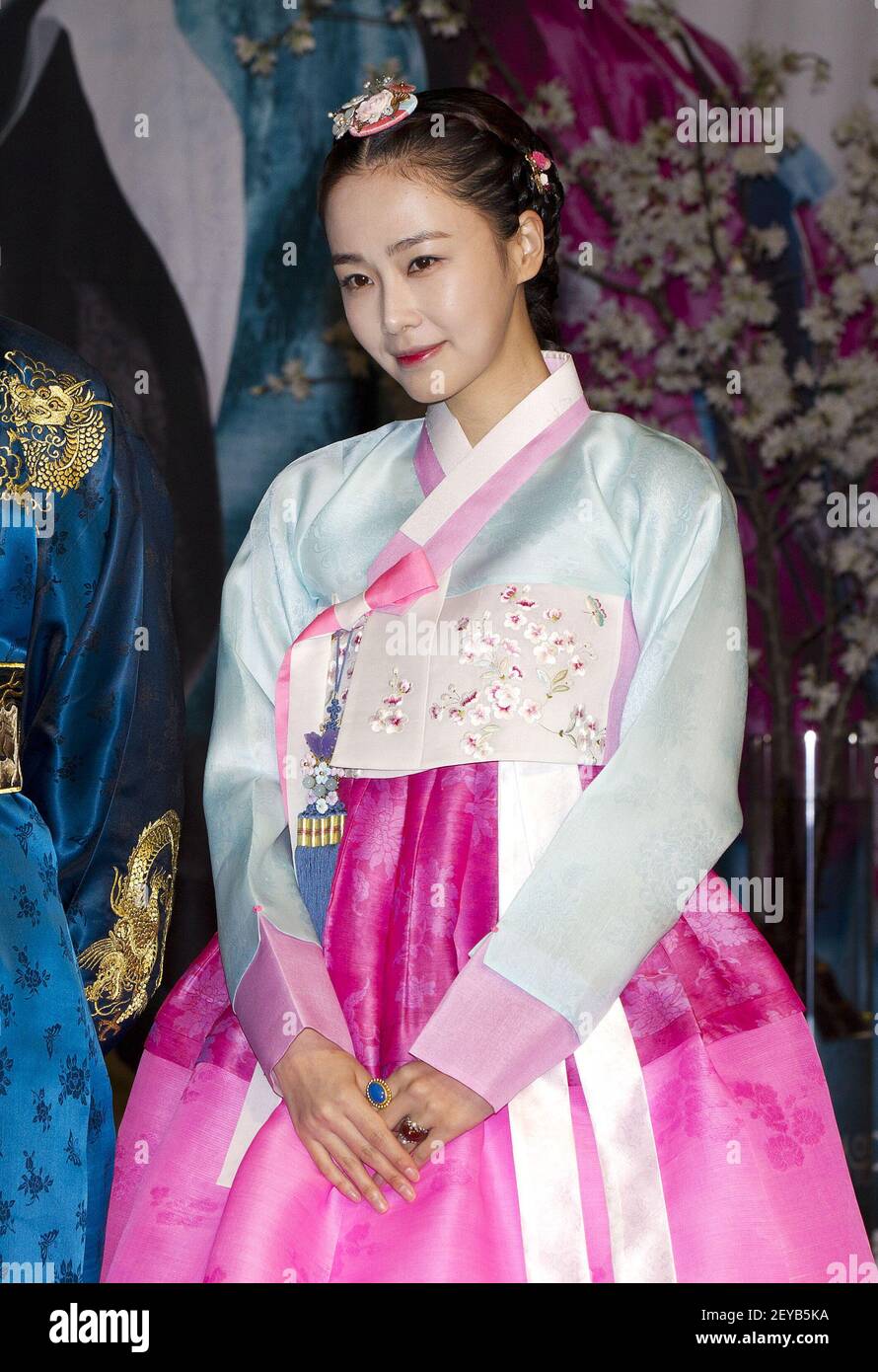 1 April 2013 Goyang, South Korea South Korean actress Hong SooHyun