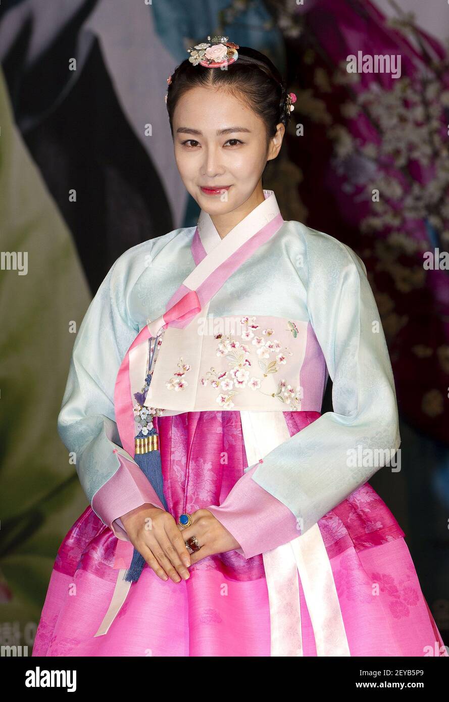 1 April 2013 Goyang, South Korea South Korean actress Hong SooHyun