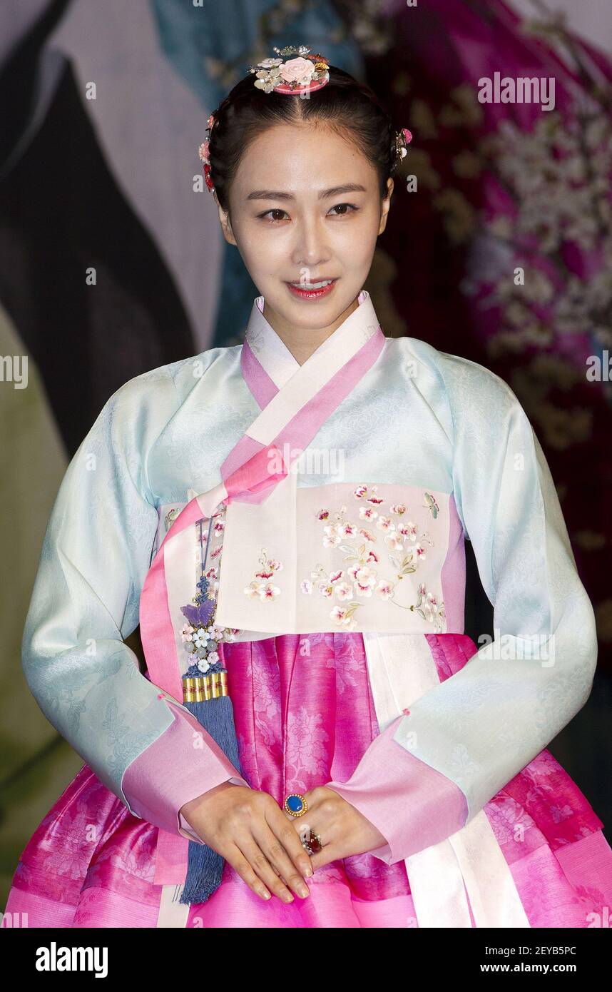 1 April 2013 Goyang, South Korea South Korean actress Hong SooHyun