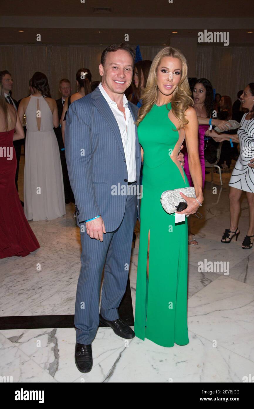 Leonard Hochstein and Lisa Hochstein attend the Black's Annual Gala 2013 at Fontainebleau Miami
