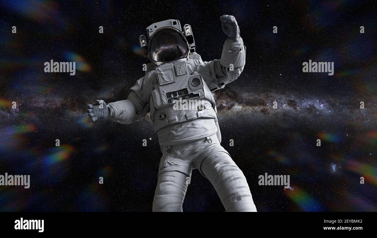 Astronaut in cosmos hi-res stock photography and images - Alamy