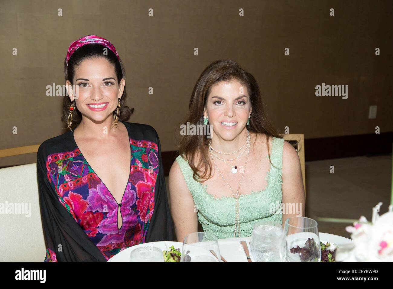 Natalia Jimenez and Leila Cobo attend Billboard and Barefoot Refresh