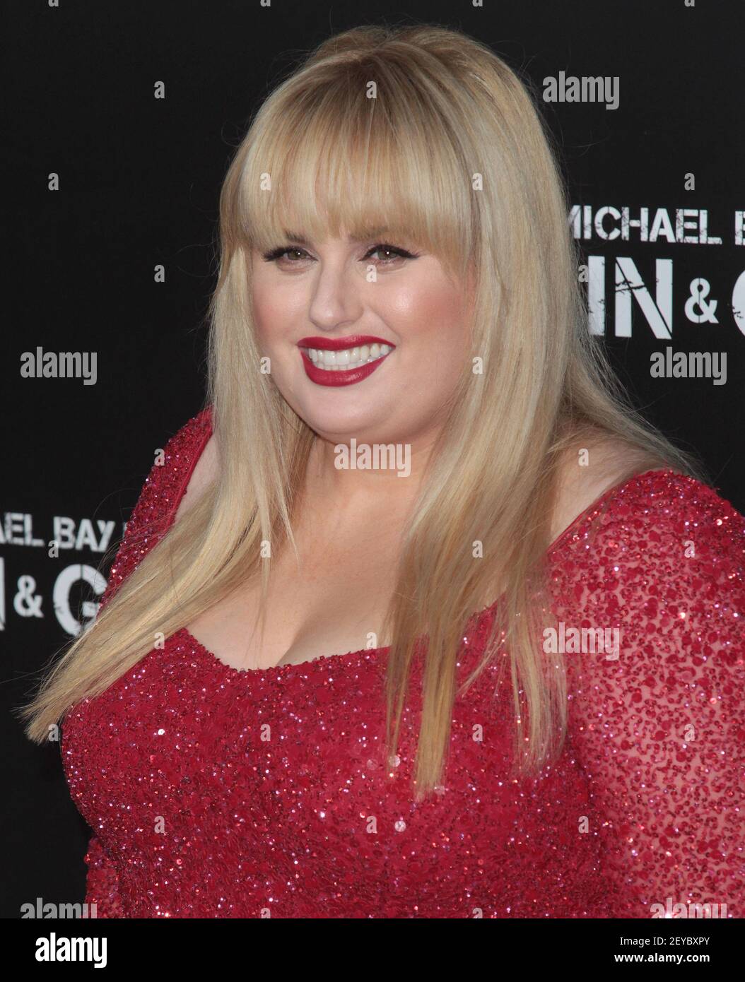 Rebel Wilson attends The Los Angeles Premiere of 'Pain & Gain' at the ...