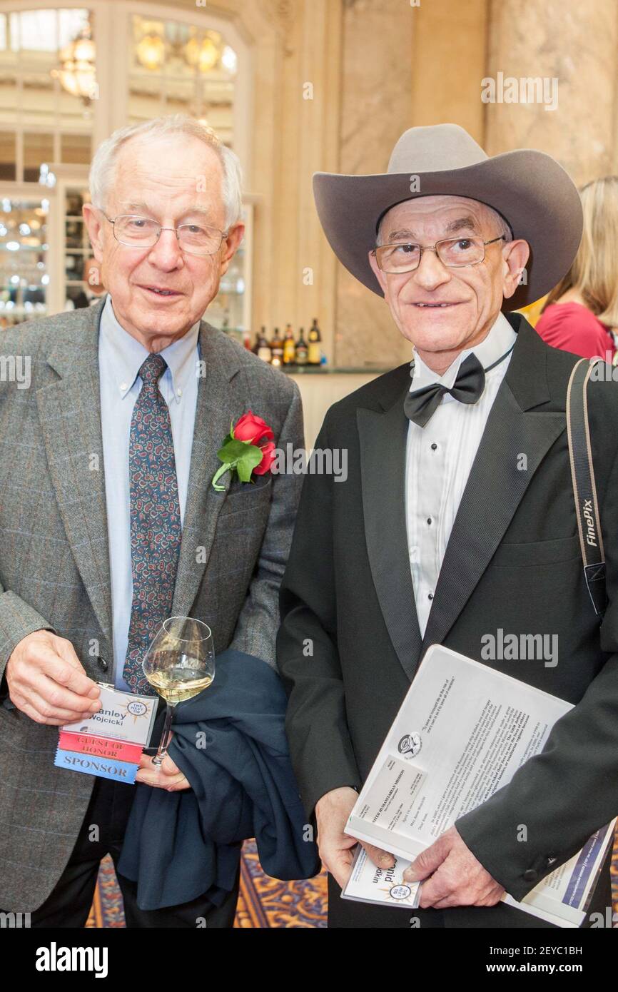 Stanley Wojcicki, Leonid Nakhodkin - The Commonwealth Club of California's  110th Anniversary and 25th Annual Distinguished Citizen Award Dinner held  at the Plaza Hotel, San Francisco, California, on April 10, 2013. (Photo