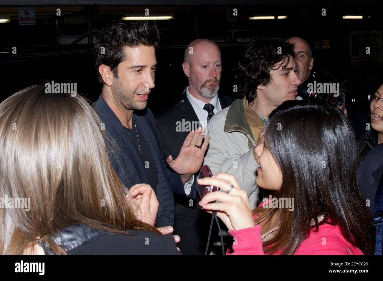 David Schwimmer attends the Pre-Met Ball screening of 'The Great Gatsby' at The Museum of Modern Art on May 5, 2013 in New York City( Photo by Alberto Reyes/Sipa USA ) Stock Photo