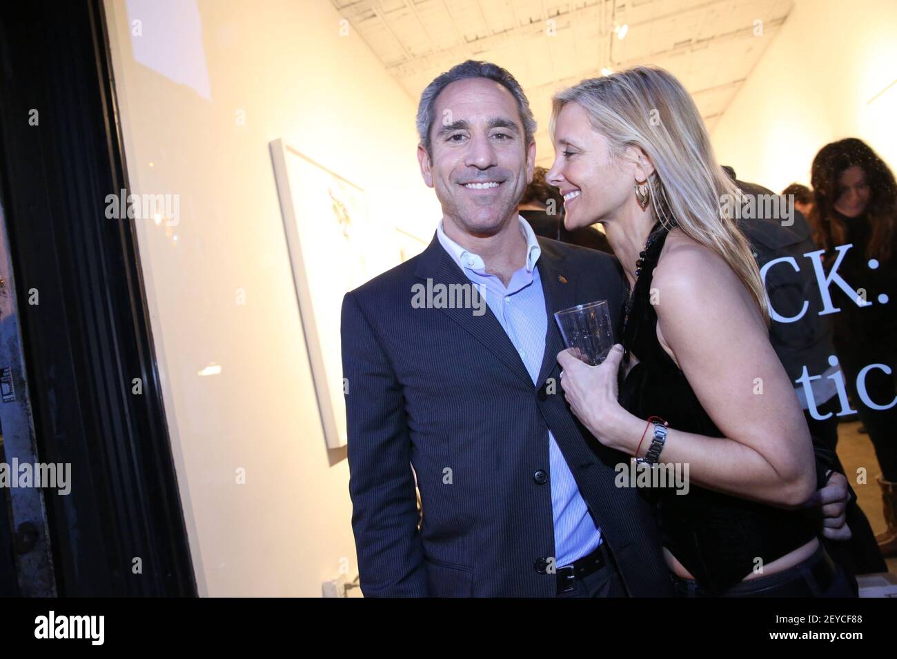 David Sturner and Ronni Anderson attend An Evening of Art and