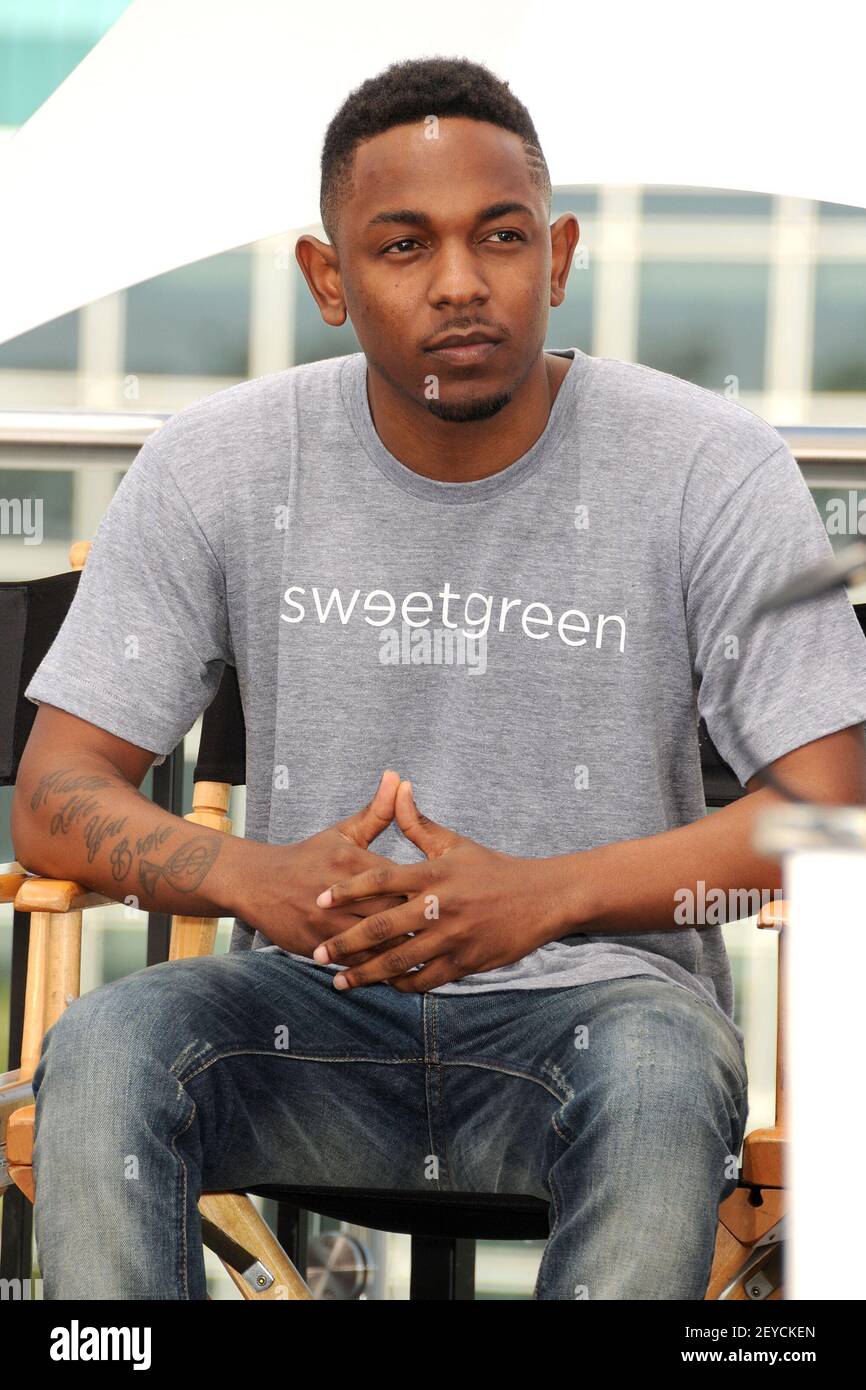 14 May 2013 - Los Angeles, California - Kendrick Lamar. BET Awards 2013  Nominee Announcement Press Conference held at ICON Ultra Lounge. Photo  Credit: Byron Purvis/AdMedia/Sipa USA Stock Photo - Alamy