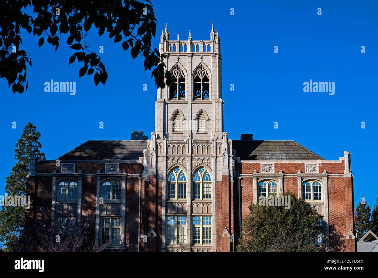 Conservatory of Music, UOP, California Stock Photo