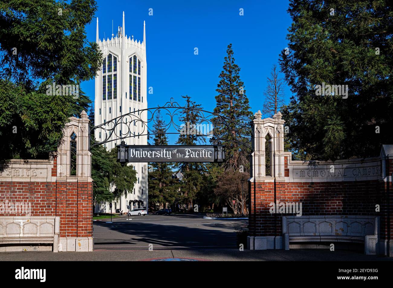 UOP Campus, Stockton, California Stock Photo