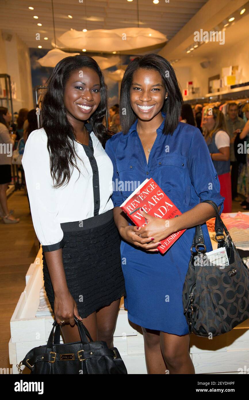 Ashli Payne and Melissa Bryant at Splendid Boutique to meet and greet  Author Lauren Weisberger on her new book "Revenge Wears Prada" in Aventura,  Florida on June 11, 2013 (Photo by Alberto