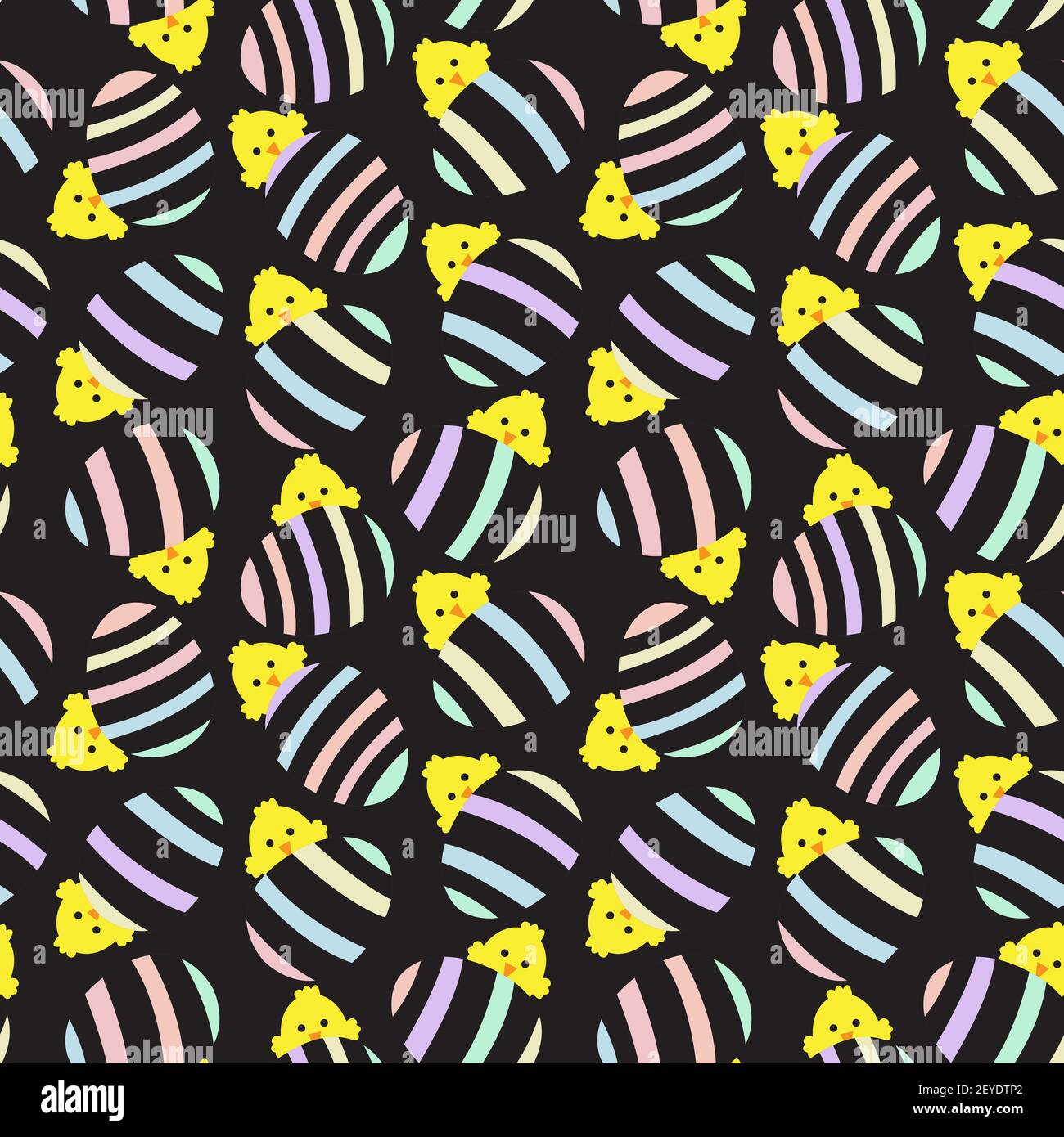 Easter Egg Seamless Pattern for computer graphics, fashion textiles ...