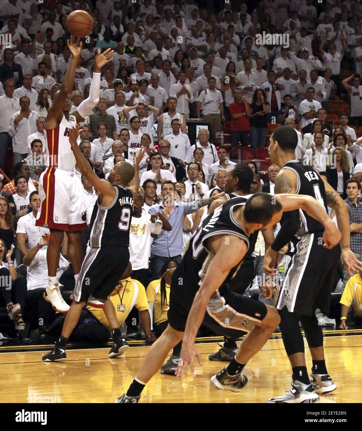 Watch: Heat force Game 7 with 103-100 OT win over Spurs