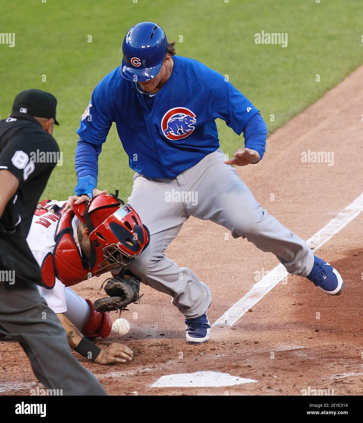 ST. LOUIS, MO - MAY 22: Chicago Cubs first baseman Anthony Rizzo