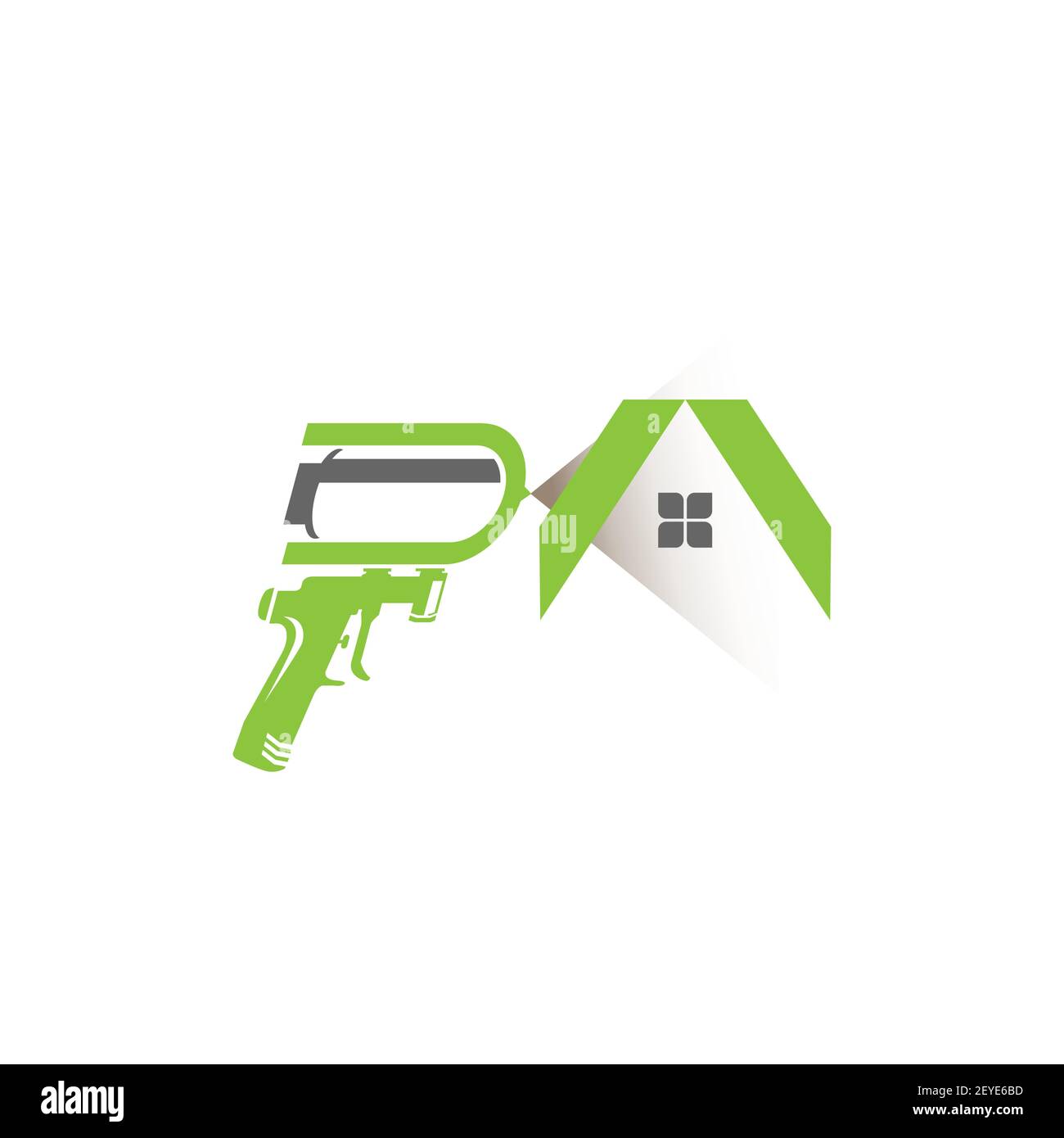 Foam Gun Insulation Logo Design Template Isolated Vector Stock Vector Image & Art Alamy