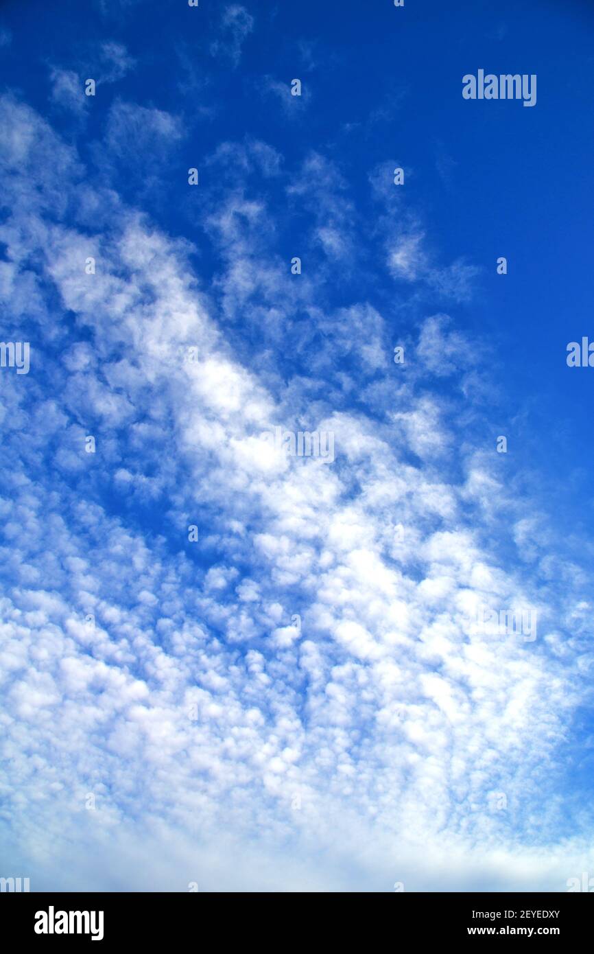 The blue sky white soft and abstract background Stock Photo - Alamy