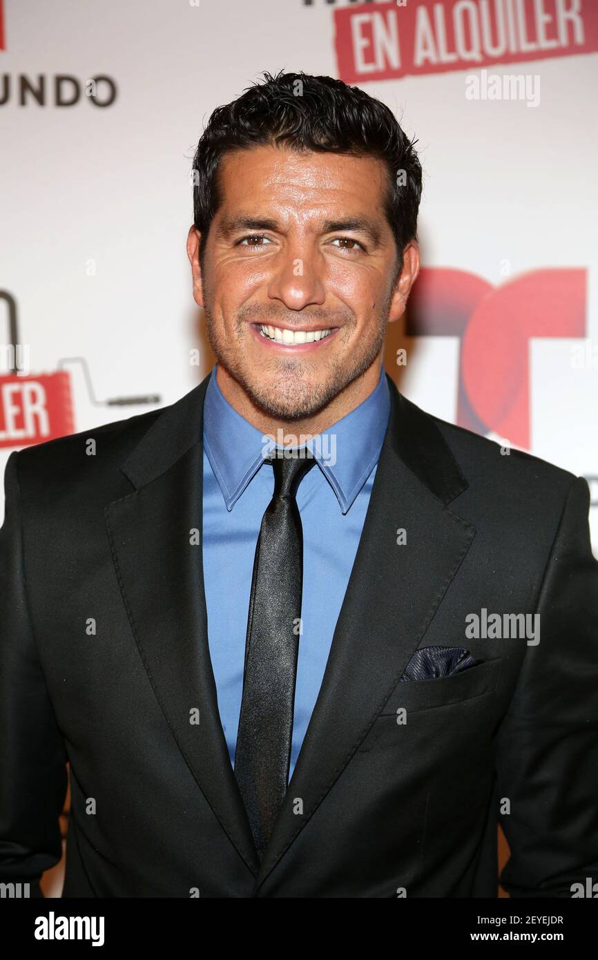 Paulo Quevedo arrives at the Telemundo Premier of Spanish Language