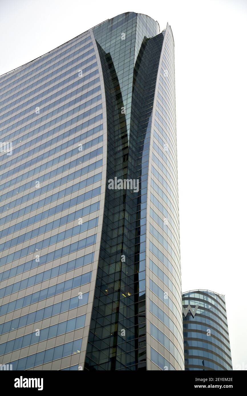 Thailand bangkok office district palaces modern building line sky Stock ...