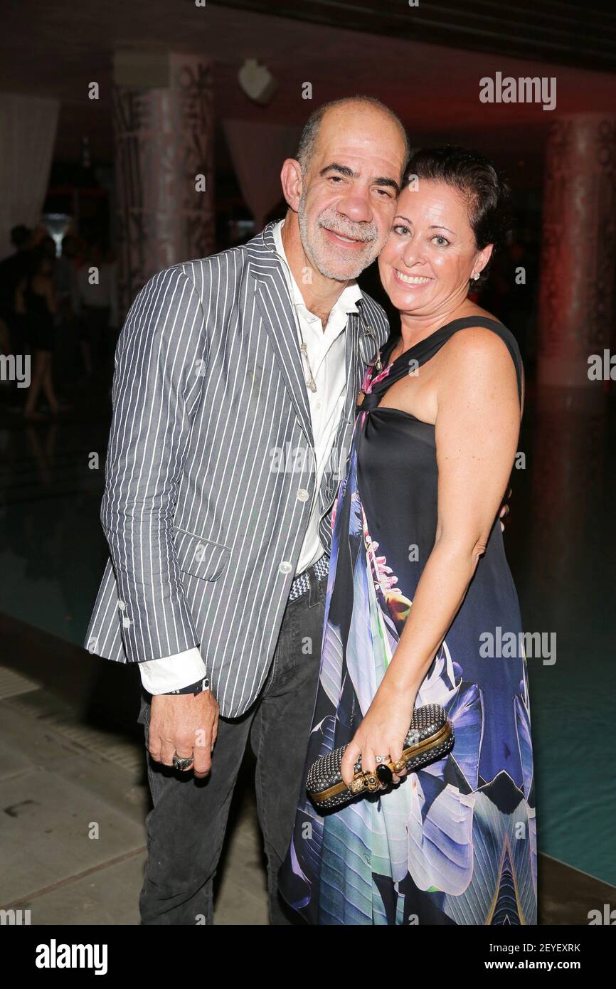 Alan Ruth Florida Alan and Ruth Zelcer attends the 7th annual summer splash swim show at ...