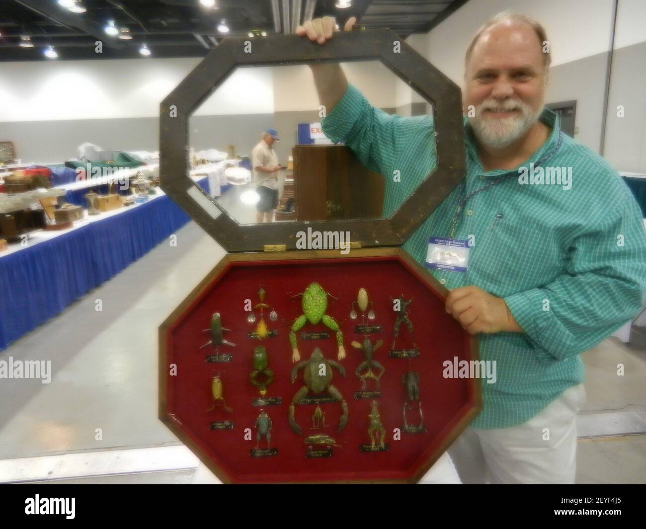 Don Wheeler, of Mission Viejo, California, displays his collection of