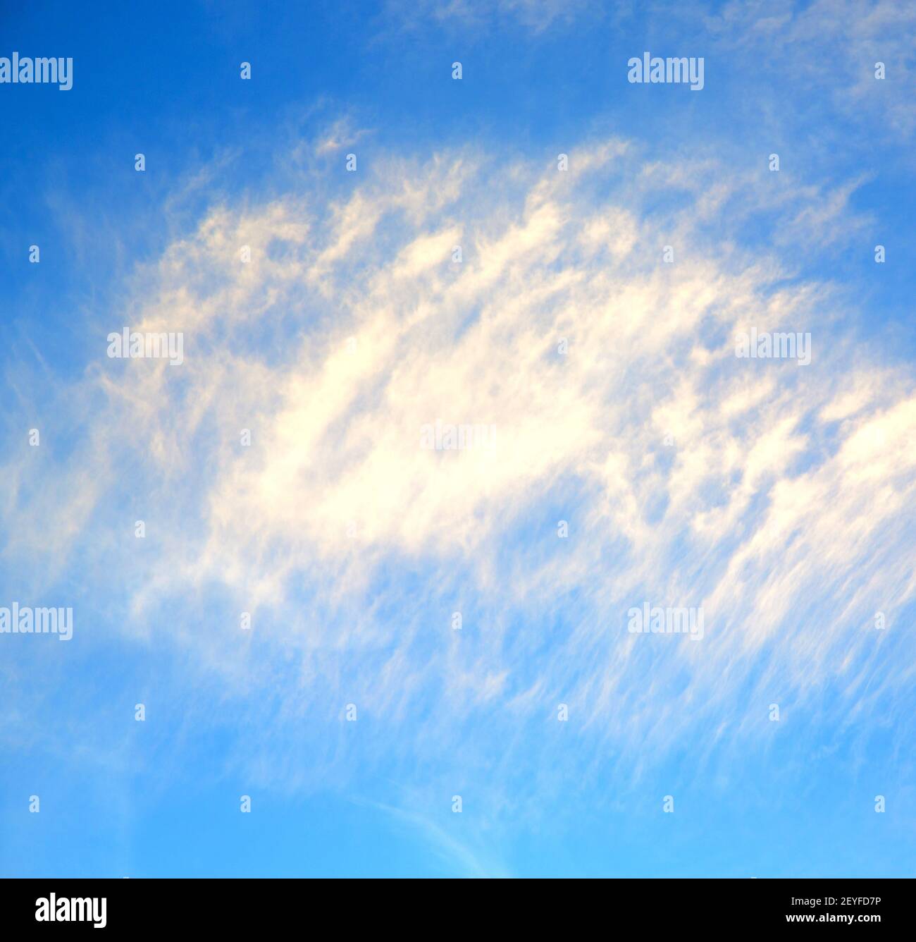 In the blue sky white soft clouds and abstract background Stock Photo ...
