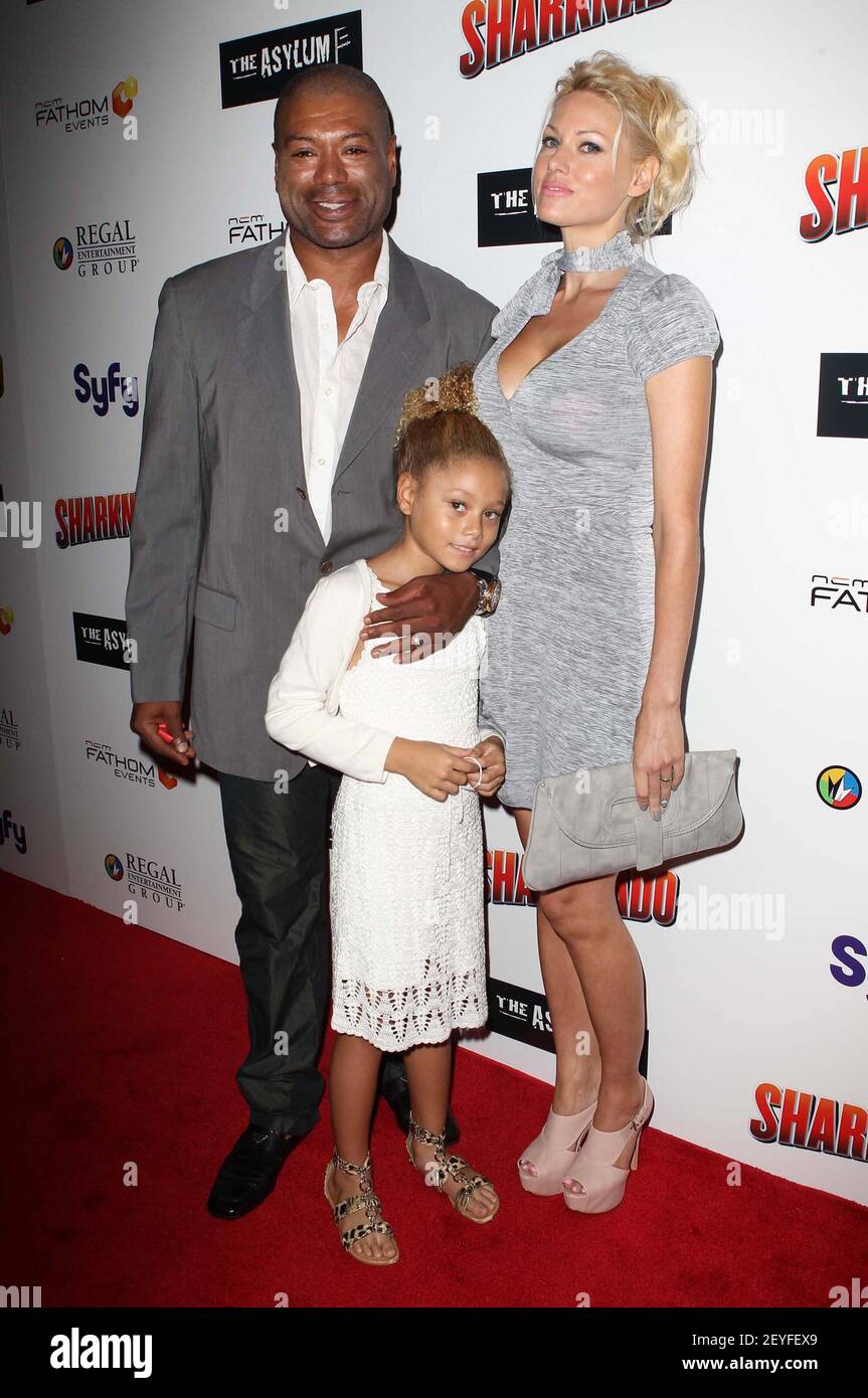 Photos and Pictures - 2 August 2013 - Hollywood, California - Chris Judge,  Gianna Patton, Catrina Christine Judge. Sharknado - Los Angeles Premiere  Held At Regal Cinemas L.A. Live. Photo Credit: Kevan Brooks/AdMedia