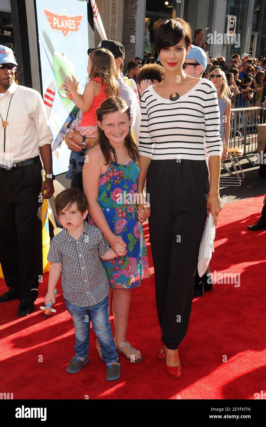 5 August 2013 - Hollywood, California - Catherine Bell, son Ronan ...