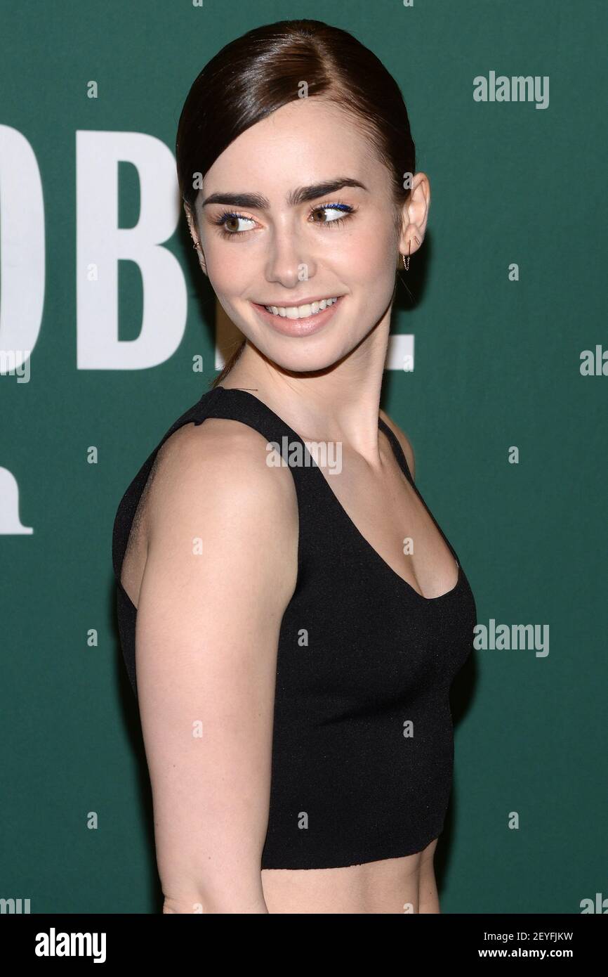 Lily Collins attends Lily Collins Seventeen Magazine September Cover