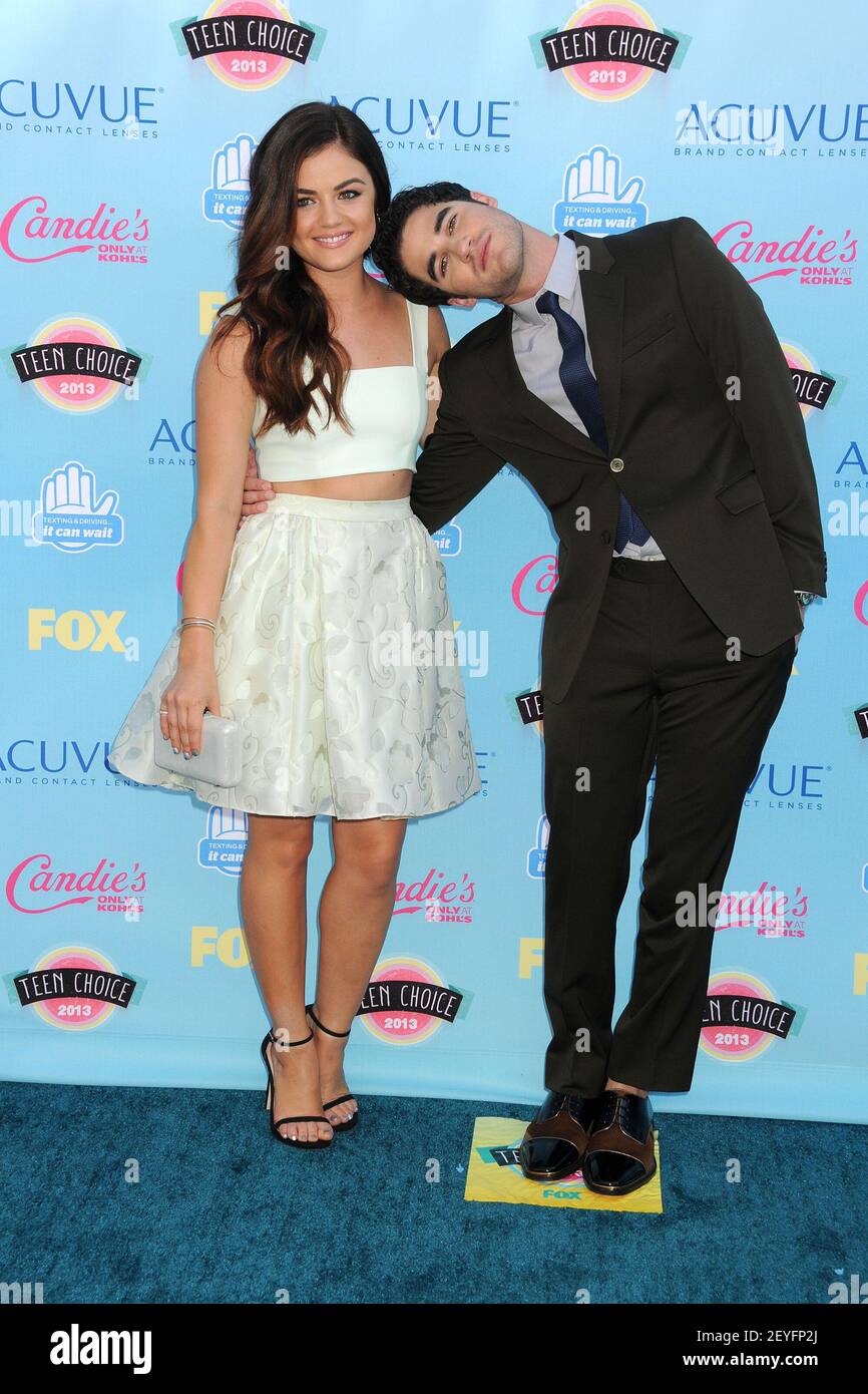 11 August 2013 - Universal City, California - Lucy Hale, Darren Criss
