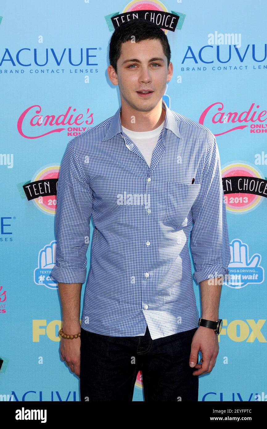 Logan Lerman And Miley Cyrus