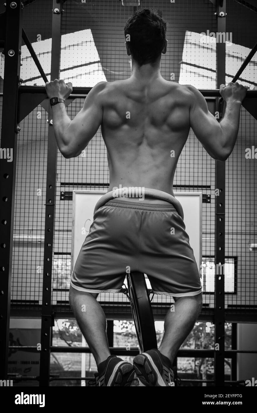 Gym out Black and White Stock Photos & Images - Alamy