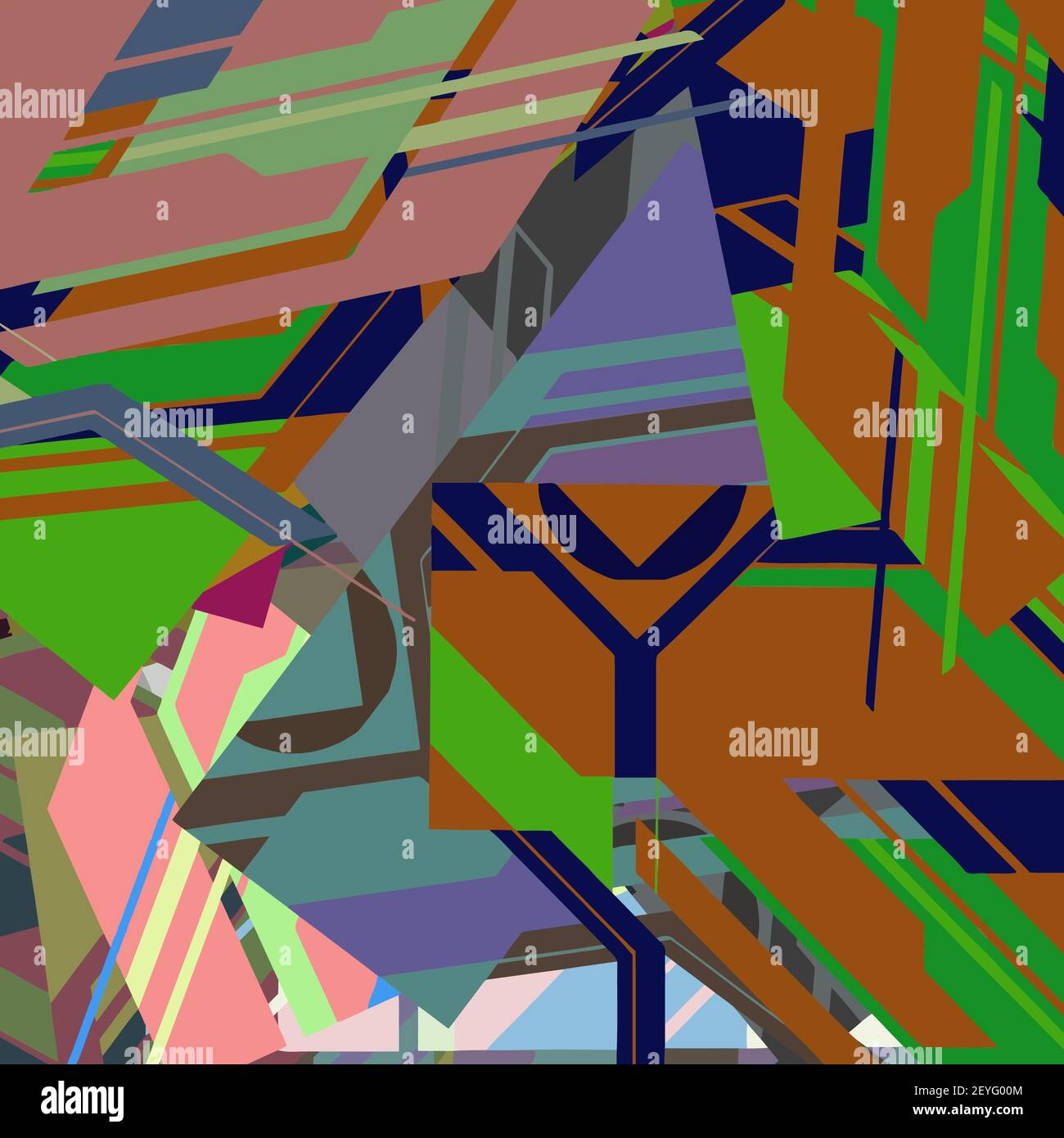 Different sizes oil paint Stock Vector