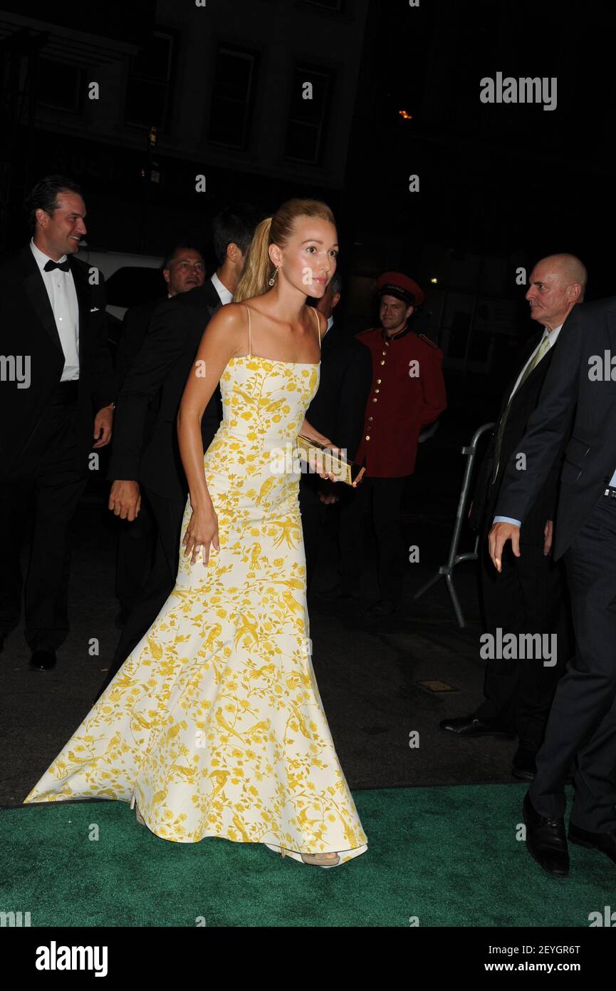Jelena Ristic attending the 2nd annual Novak Djokovic Foundation Gala