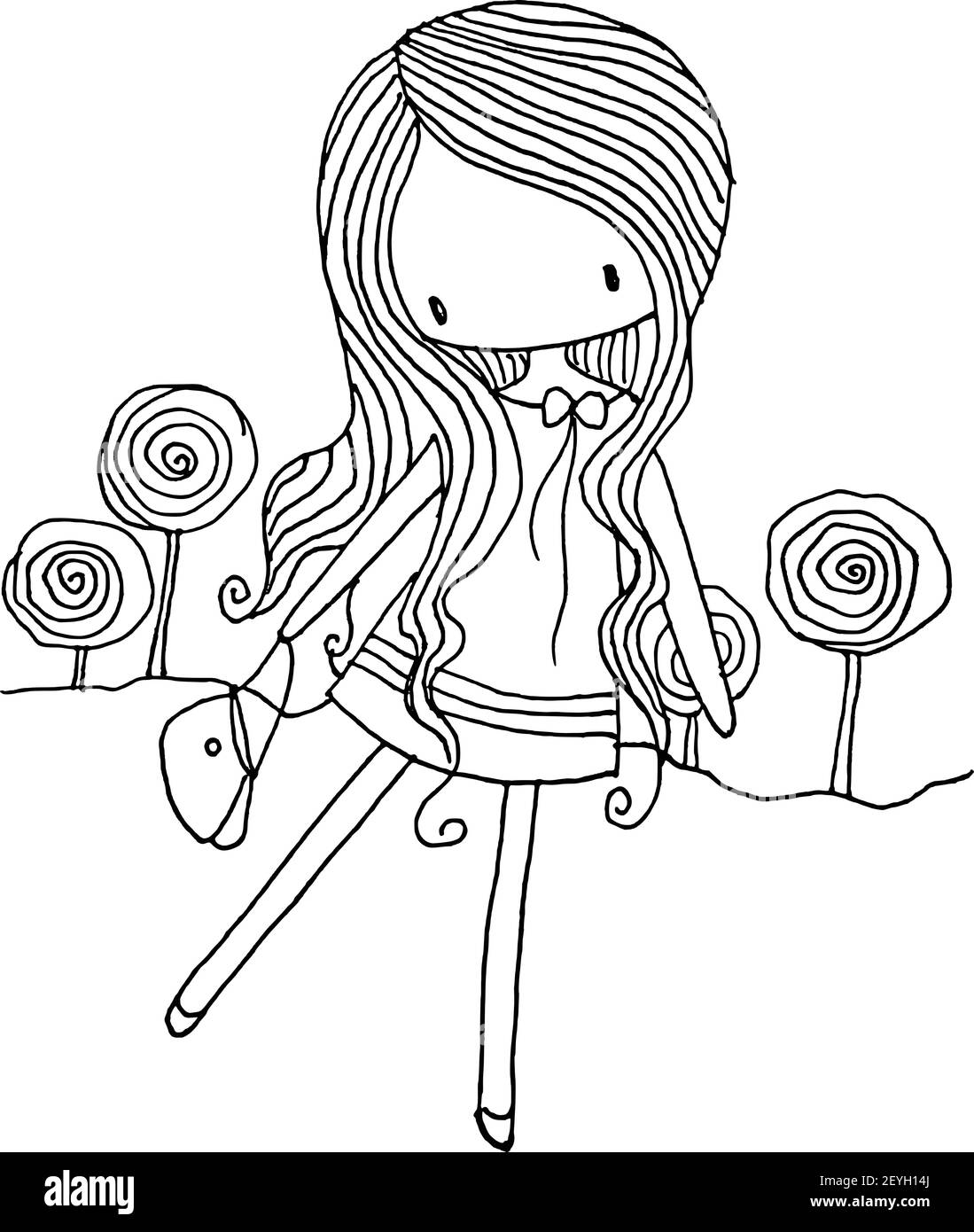 Gorjuss Coloring Pages