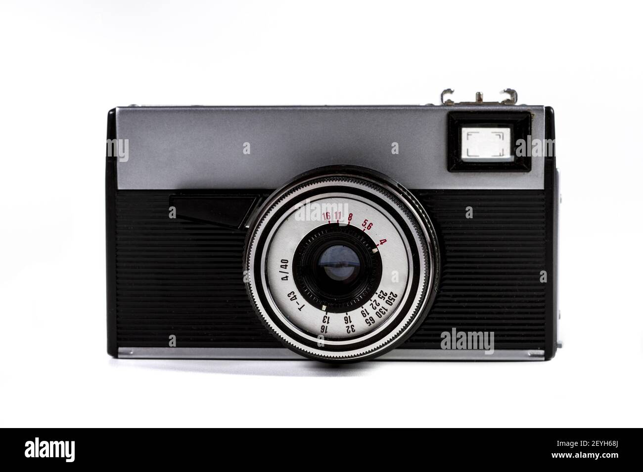 Old Camera Front Stock Photo Alamy