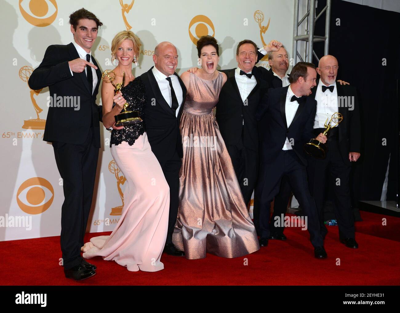 22 September 2013 - Los Angeles, California - Cast of "Breaking Bad ...