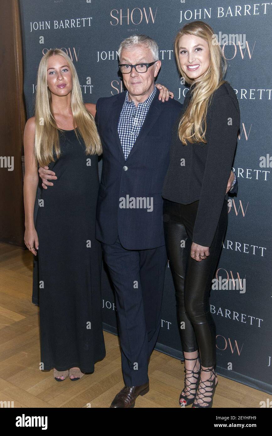 L-R) Jade Port, John Barrett, Whitney Port attend the Cocktails to  Celebrate Launch of "Show" Beauty at Bergdorf Goodman in New York City, NY  on September 23, 2013. (Photo by Marco Sagliocco/Sipa