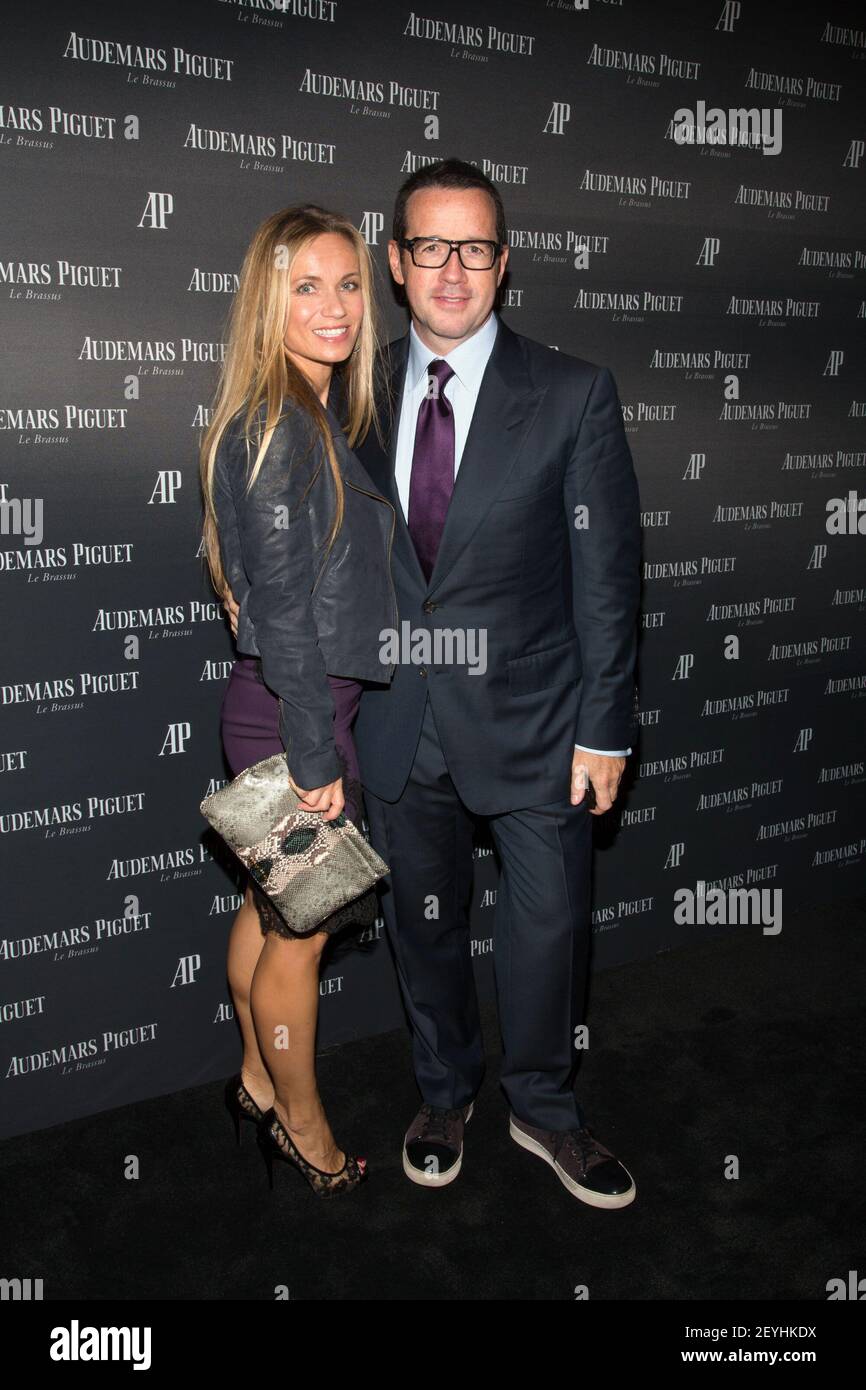 Alice and Audemars Piguet CEO Francois Henry Bennahmias attend The