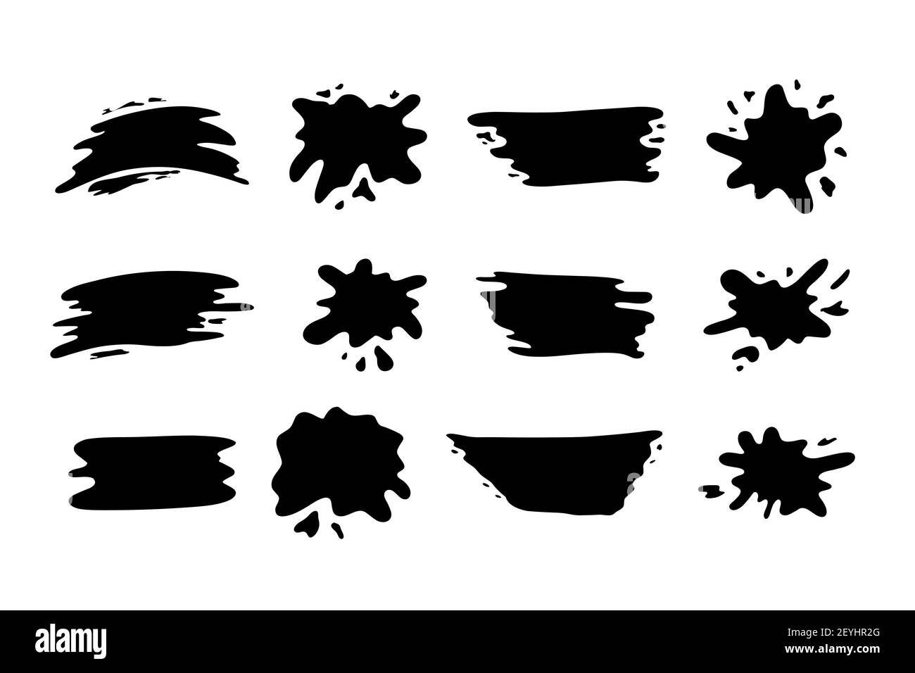 Splash vector hi-res stock photography and images - Alamy
