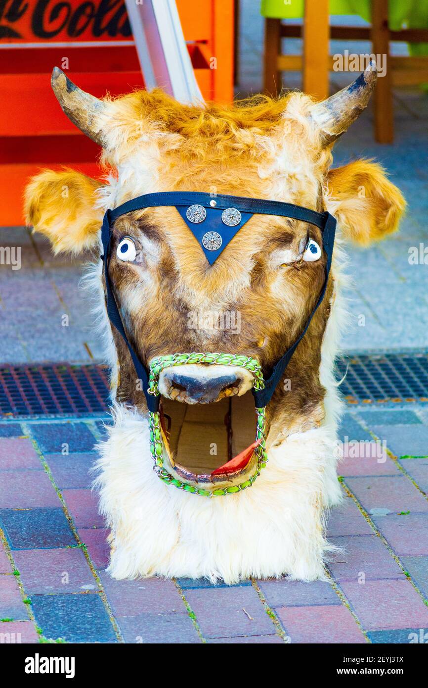 Costumes of the kukeri hi-res stock photography and images - Alamy