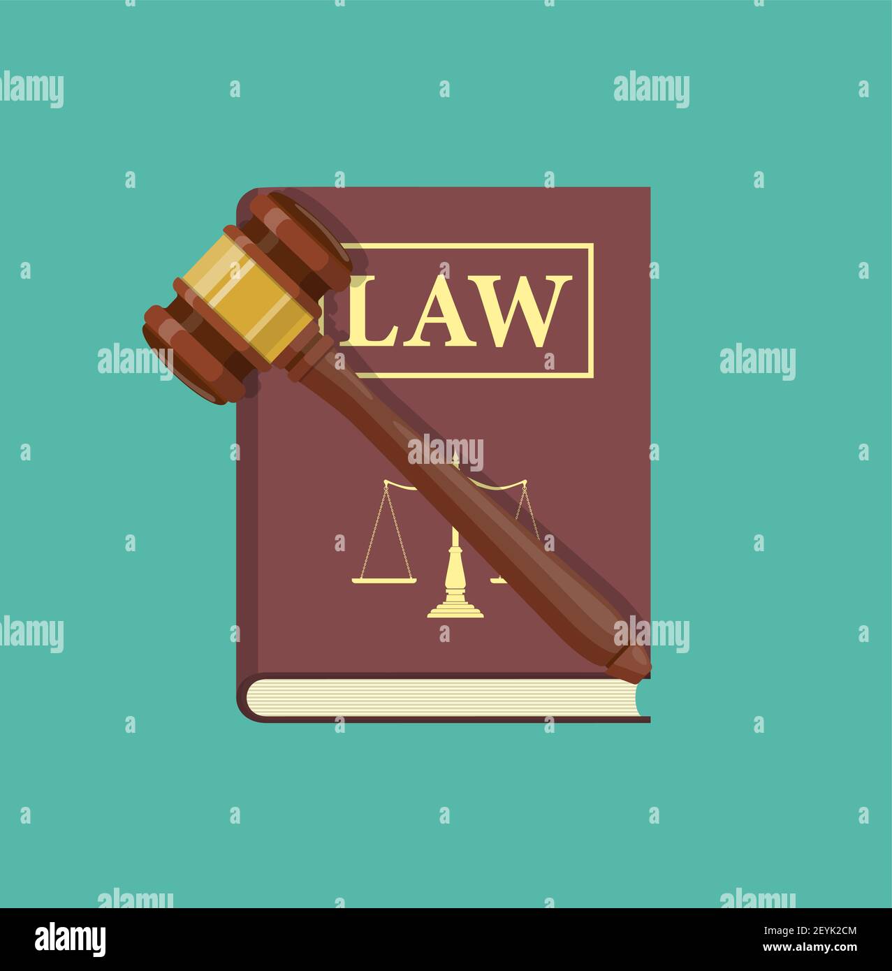 law book and gavel Stock Vector Image & Art Alamy
