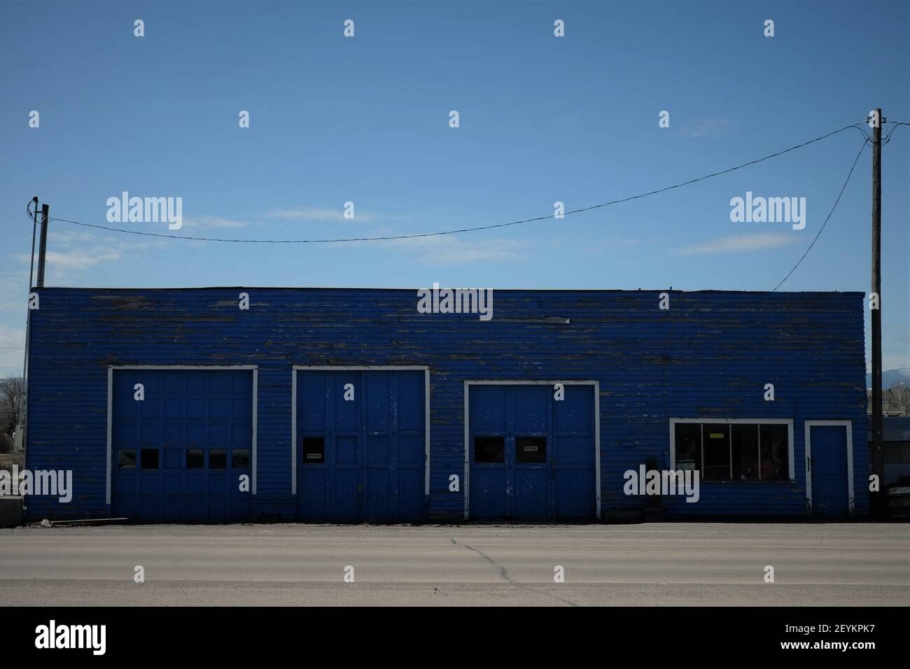 Buildings, Downtown Drummond, Montana Stock Photo Alamy