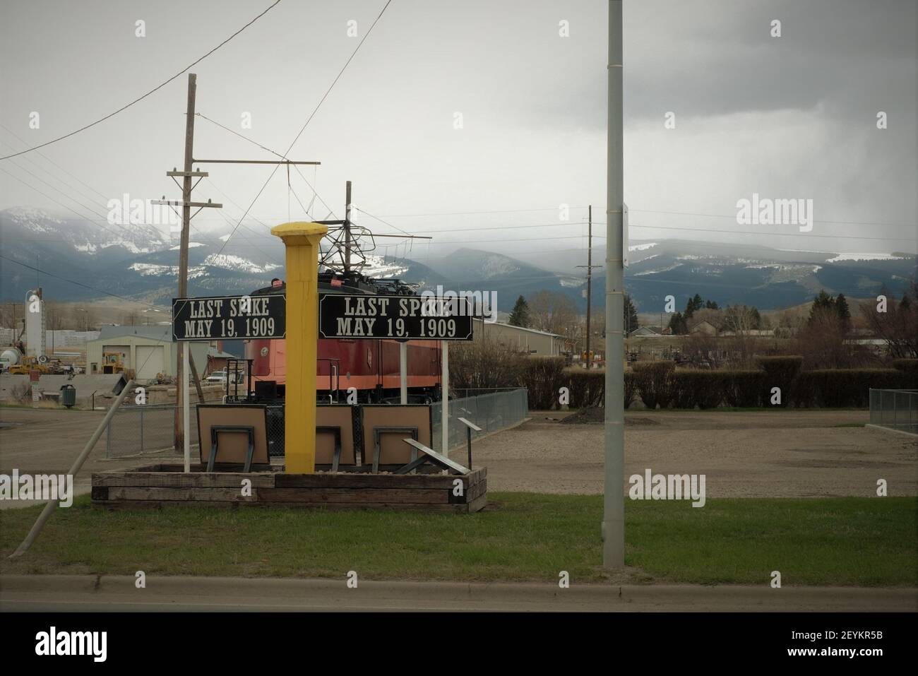 Deer Lodge, Montana Stock Photo Alamy